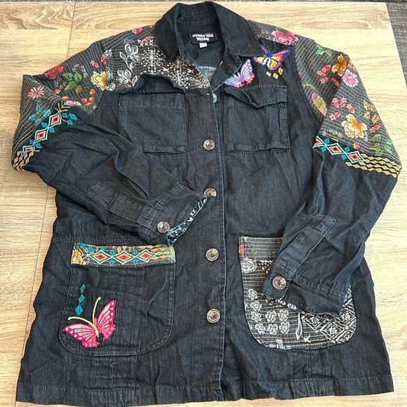 Johnny Was workshop shirt jacket - Picture 1 of 4